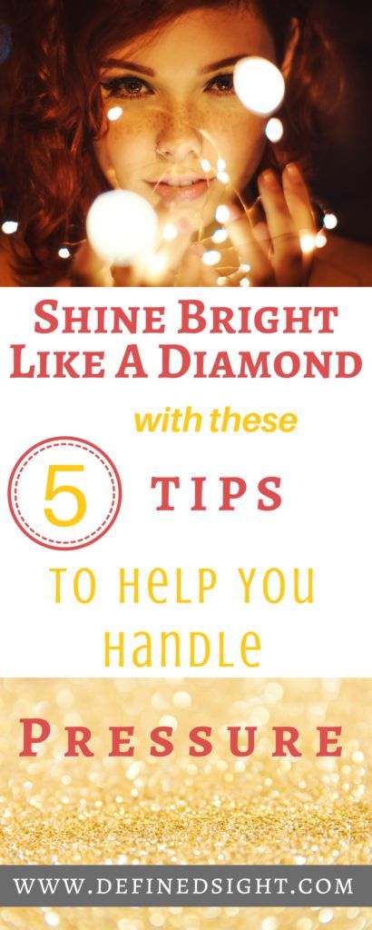 Beautiful Girl Shining Bright Like a Diamond Because She Follows These 5 Steps To Handle Pressure #PersonalDevelopment #ProfessionalDevelopment #Focus #Careers #Millennials #GenY #Pressure #Workforce #FinancialPlanning #Savings #Budget #HowToBeHappy #BeMoreChill #DefinedSight