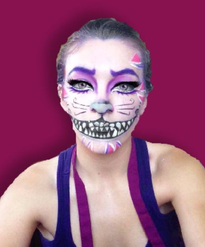 cheshire cat face paint halloween makeup courtney cosmetics courtney ray - Halloween Makeup Professional cheshire cat face paint halloween makeup courtney cosmetics courtney ray - Halloween Makeup Professional