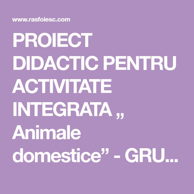 PROIECT