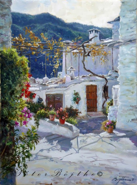 Spain Asturias Easy Acrylic Painting Spain Asturias Easy Acrylic Painting