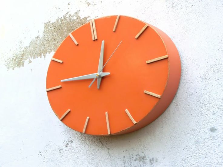 Die besten 25+ Orange wanduhren Ideen auf Pinterest 50er deko - wanduhren modern Die besten 25+ Orange wanduhren Ideen auf Pinterest 50er deko - wanduhren modern