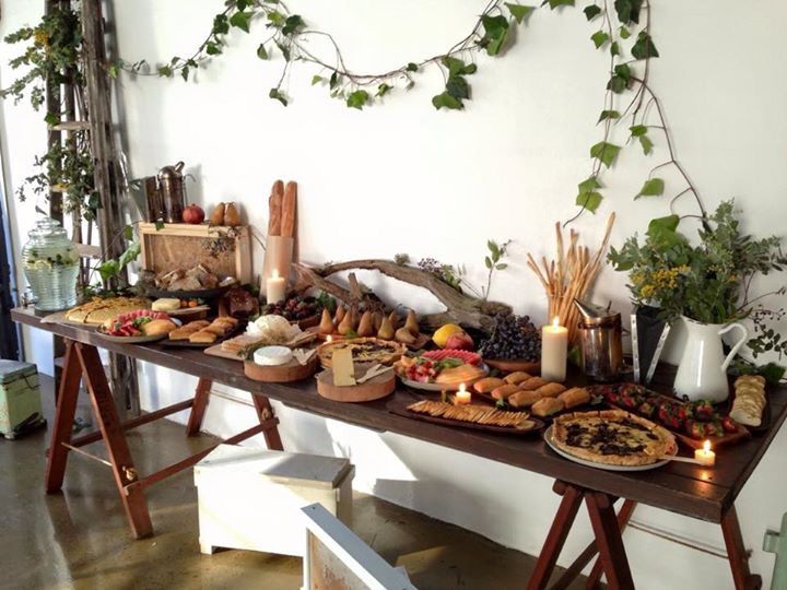 Saw Horse Table For Dessert Breakfast Buffet Decor Brunch Breakfast Buffet Table, How To Set Up A Buffet Table For Brunch Ajdabiya Libya