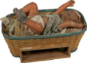 Sweetheart Soap Store Display w/Mechanical Baby