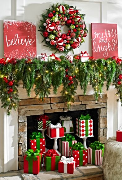 Decorate For Christmas best 20+ christmas fireplace decorations ideas on pinterest Decorate For Christmas best 20+ christmas fireplace decorations ideas on pinterest