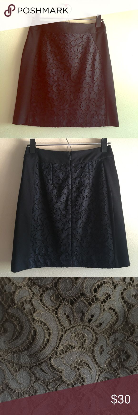 Ann Taylor LOFT black straight line lace skirt Ann Taylor LOFT black straight li… Ann Taylor LOFT black straight line lace skirt Ann Taylor LOFT black straight li…