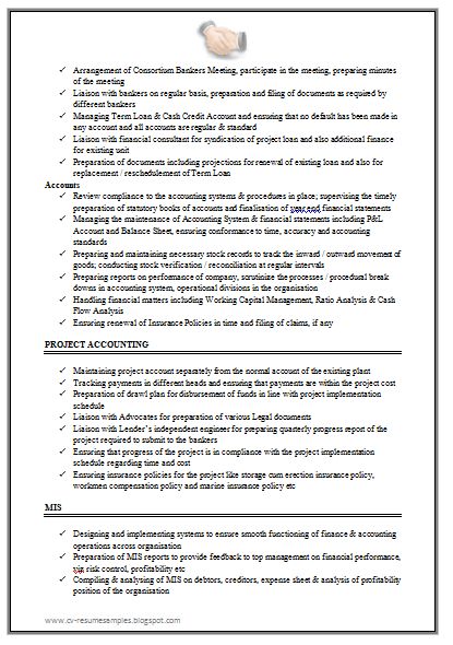 template for a good resume