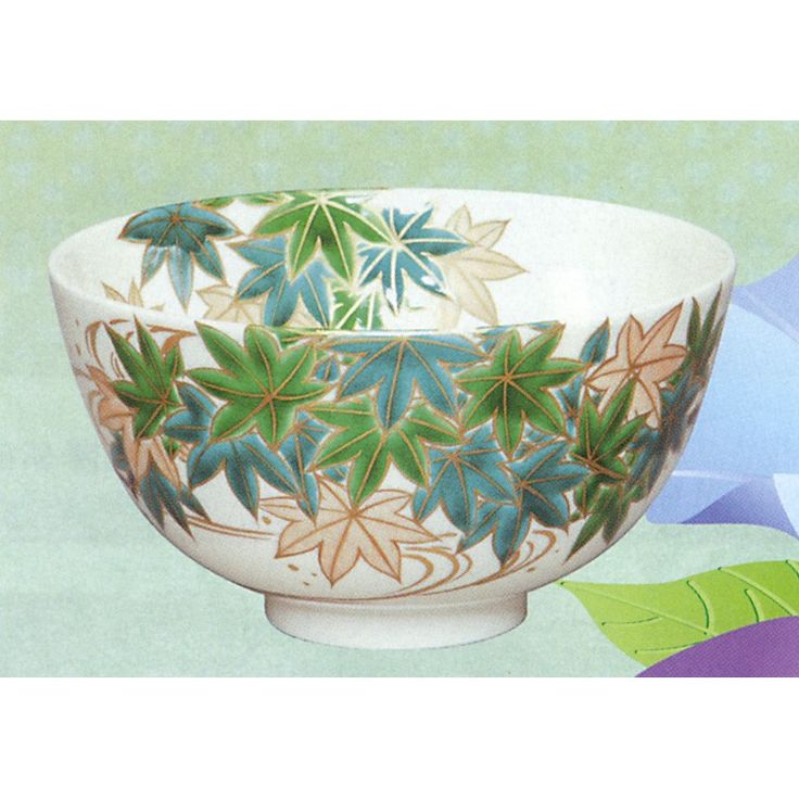 茶道具 うくっ 抹茶茶碗 京焼 紅葉 清閑寺窯 杉田祥平作 茶道具 うくっ 抹茶茶碗 京焼 紅葉 清閑寺窯 杉田祥平作