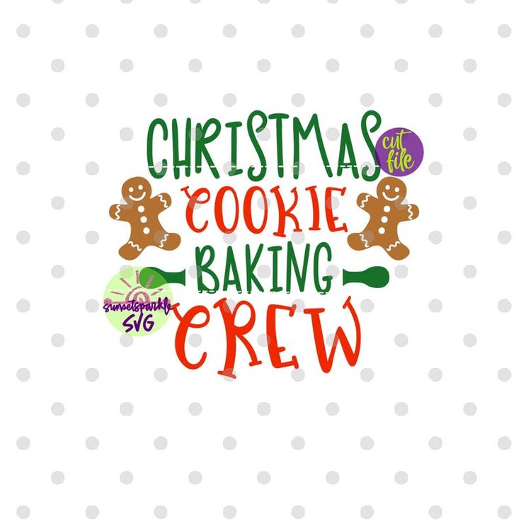 Download Christmas Cookie Baking Crew svg, Baking Crew svg, dxf ...