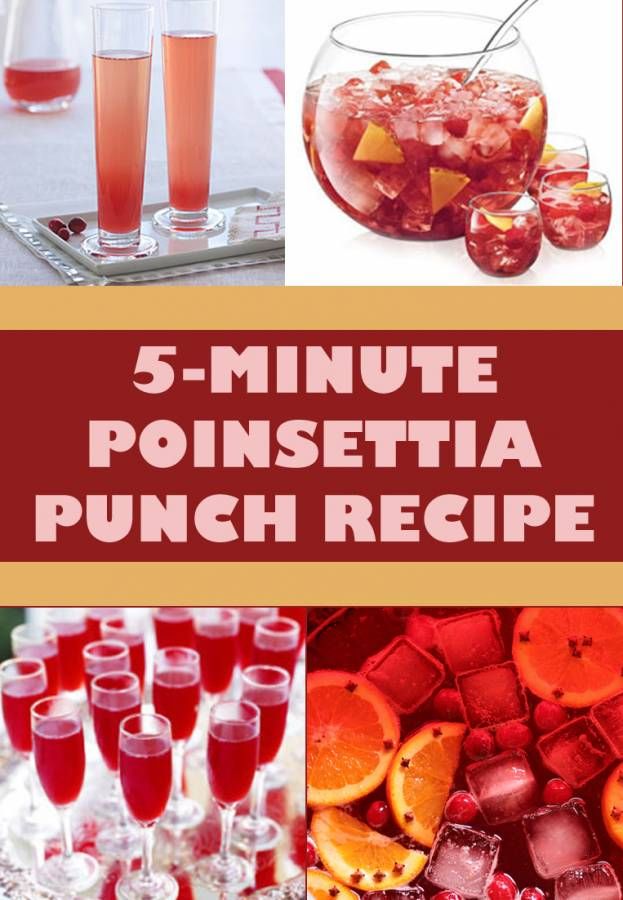 Christmas Drinks Party Ideas Part - 22: Poinsettia Punch. Christmas DrinksChristmas PartiesChristmas FoodsChristmas IdeasChristmas ...