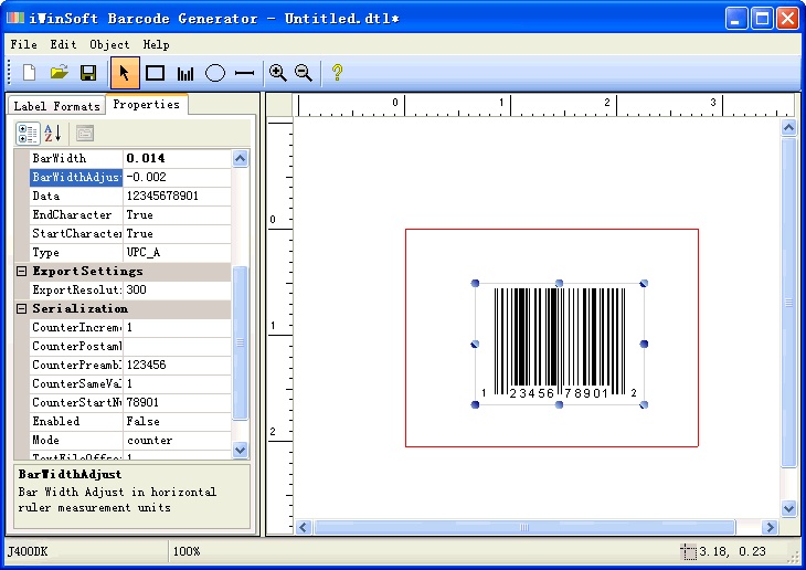 iWinSoft Barcode Generator allows you to create different types of barcodes by entering your ...