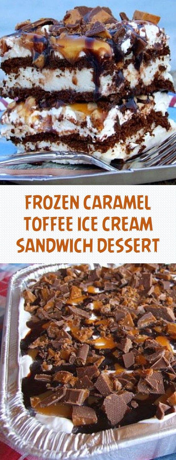 ice cream sandwich toffee dessert recipe FROZEN CARAMEL TOFFEE EIS SANDWICH DESSERT #sandwiches #desserts ice cream sandwich toffee dessert recipe FROZEN CARAMEL TOFFEE EIS SANDWICH DESSERT #sandwiches #desserts