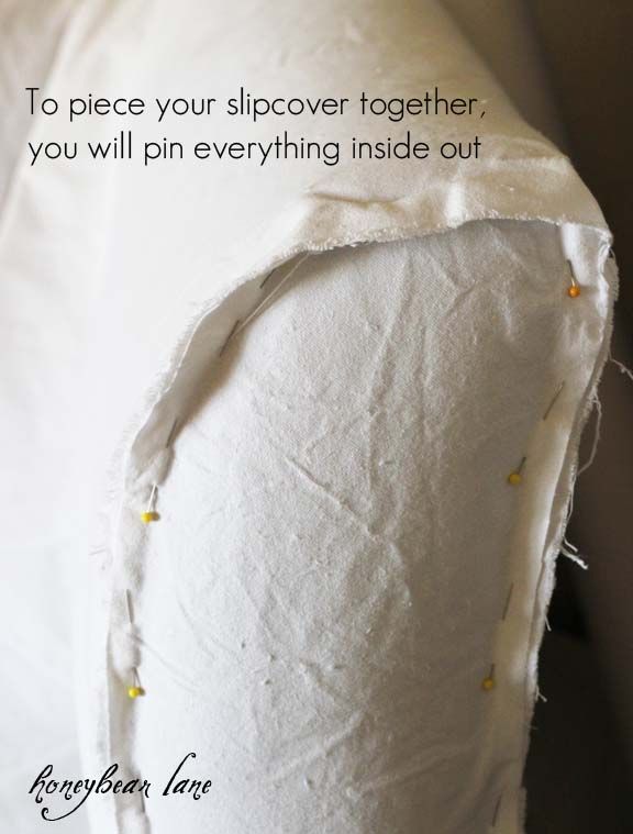 How To Make A Couch Slipcover Part 1 Share Your Craft How To Make A Couch Slipcover Part 1 Share Your Craft Pinterest Slipcovers Sewing And Diy