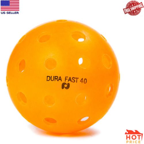 New Dura Fast 40 Outdoor Pickleball Balls 6 pak Neon Green