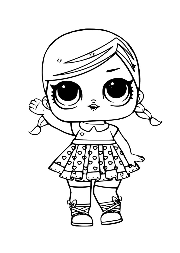 LOL coloring page Lol dolls, Cute coloring pages, Coloring pages for