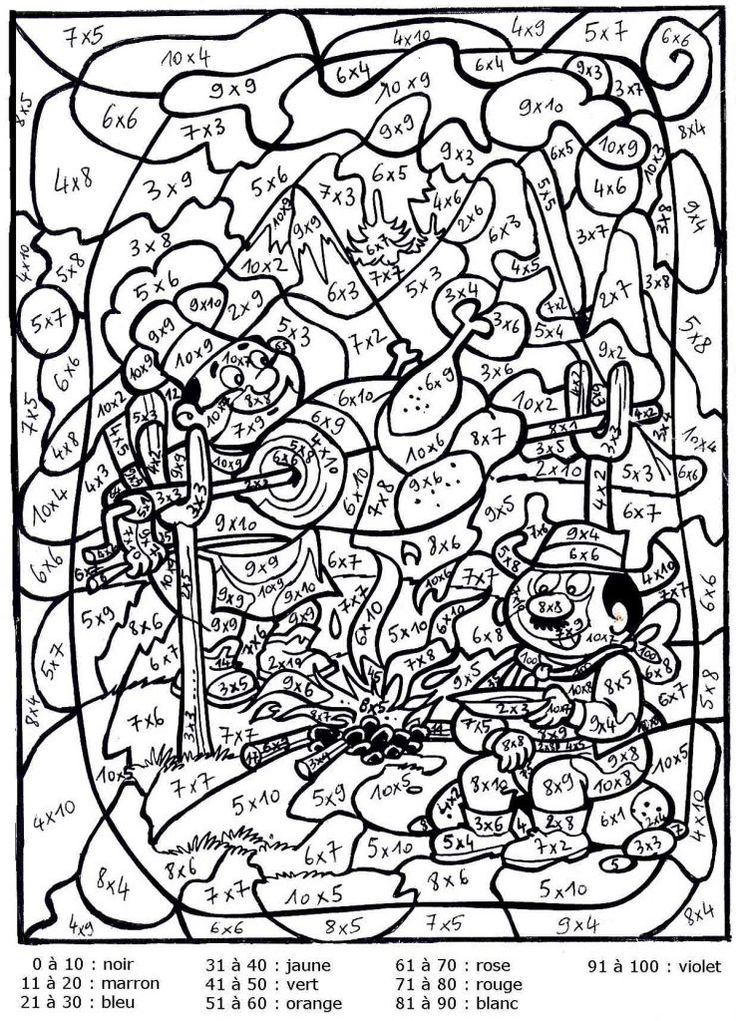 Color By Numbers For Adults 101 Coloring Coloriage Magique Multiplication Coloriage Magique Coloriage Magique Ce1 Color By Numbers For Adults 101 Coloring Coloriage Magique Multiplication Coloriage Magique Coloriage Magique Ce1