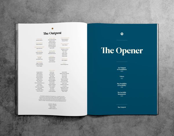 magazine design layout
