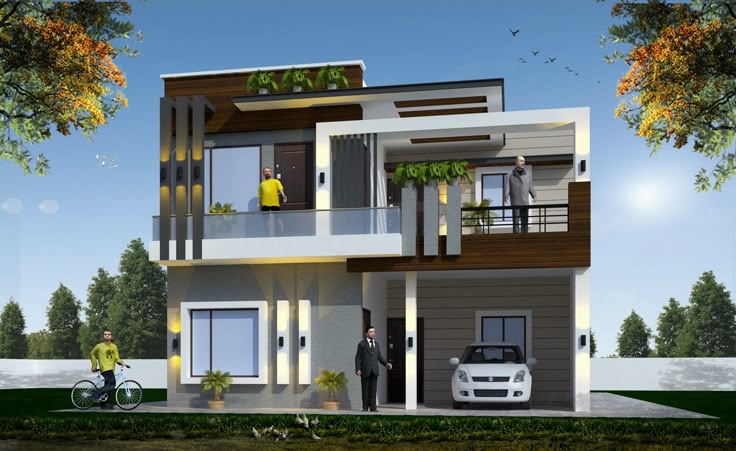 Pin by Arya 3d on 3d elevation | Small house design plans, Small house