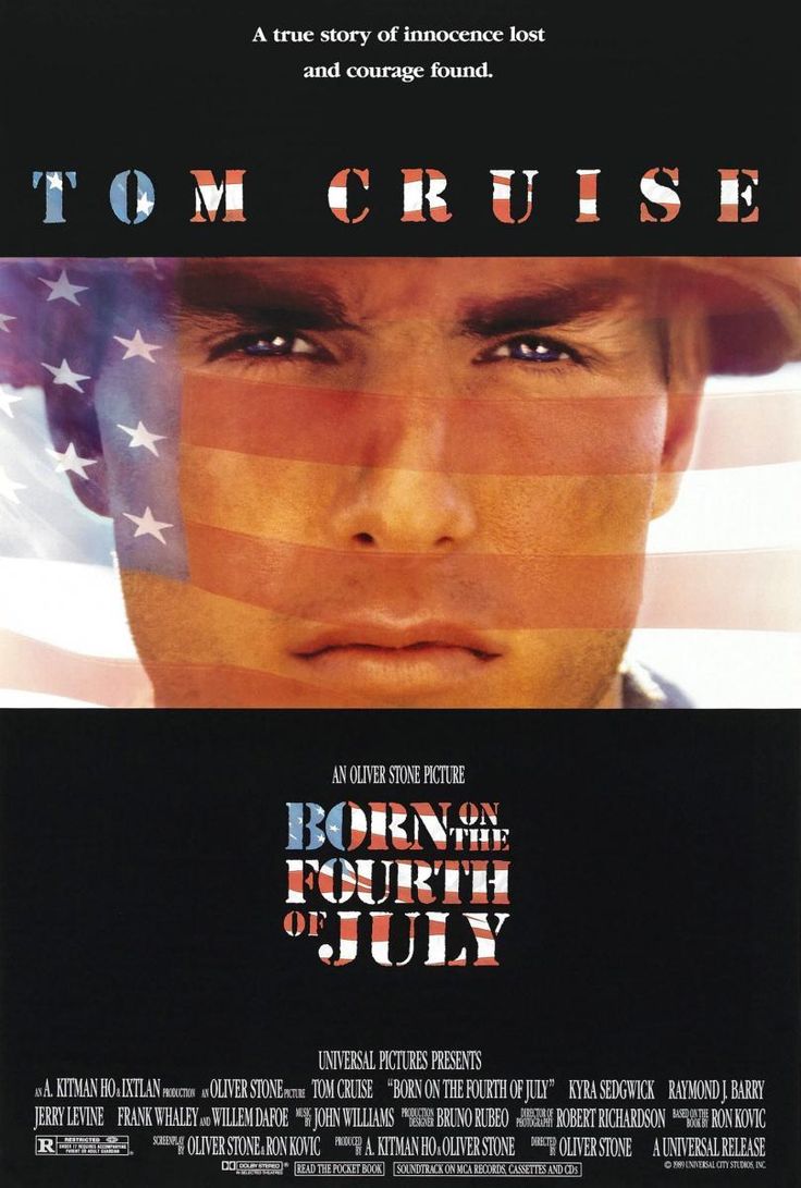 Cinelodeon.com: Nacido el 4 de julio. Oliver Stone. | July movies, Best