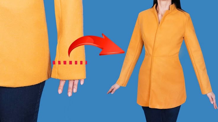 How To Shorten Coat Sleeves Without Going To The Tailor Easy And How To Shorten Coat Sleeves Without Going To The Tailor Easy And