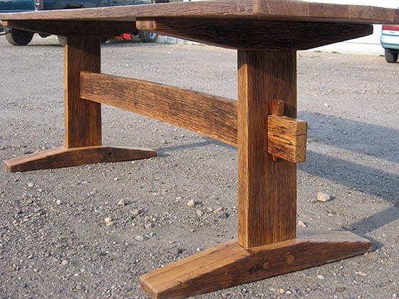 9 best trestle tables images on Pinterest