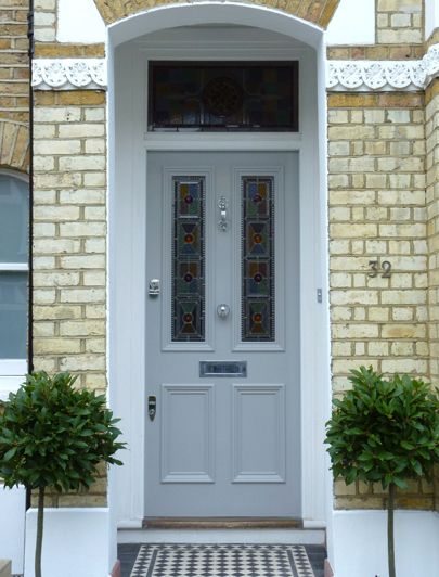 Victorian Edwardian Stained Glass Front Door Victorian Edwardian Stained Glass Front Door