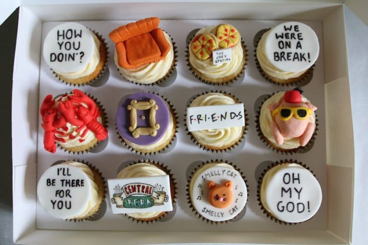 Friends Cupcakes Afternoon Crumbs in 2020 Friends