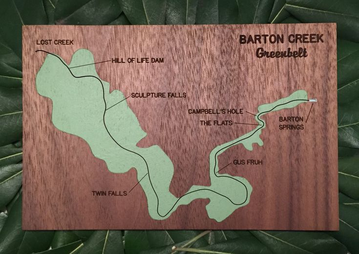 Barton Creek Greenbelt Park Map - F692d3168b10b625d50c873353aa885f