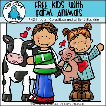 Enjoy these FREE farm clip art images as part of the #kindnessnation celebration...