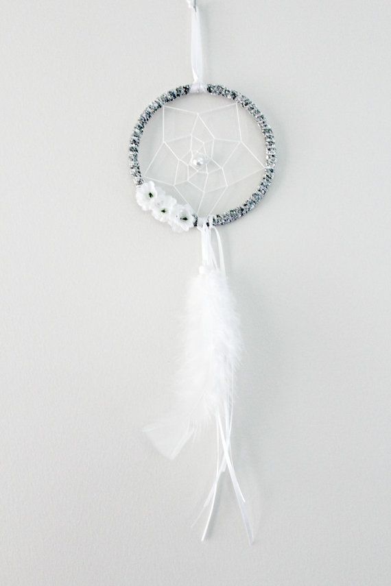 Best 20 White Flower Pictures Ideas On Pinterest Small White And Silver Dream Catcher With Flowers Pictured Measures 4 Across Hoop