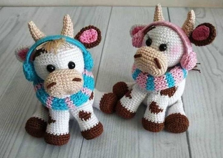 Мини-зверюшки амигуруми схемы крючком
