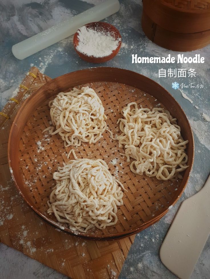 Mie Homemade Homemade Noodles Cooking Recipes Homemade