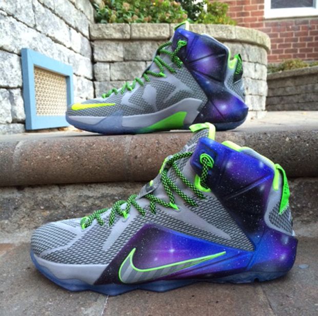 Buy Discount Nike Lebron 12 Elite Instinct Cave Purple Turquoise
