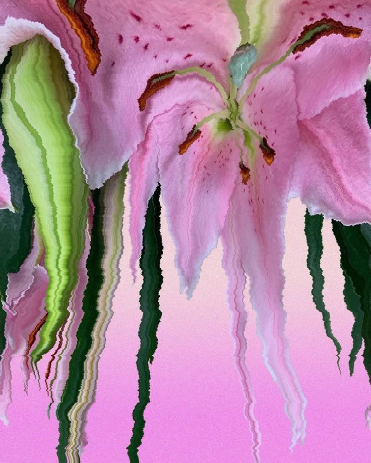 Exotic Flower Collage Poster exotic-flower-collage-poster