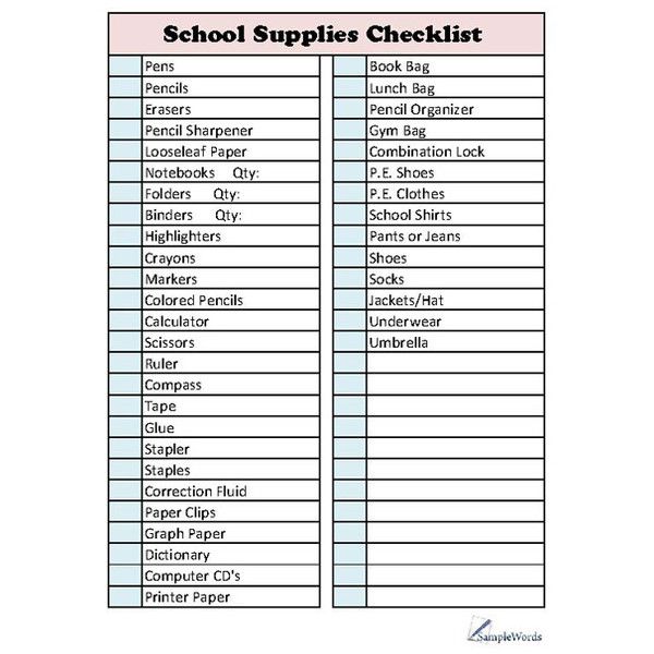 Best 25+ High school supply list ideas on Pinterest Highschool - printable office supply list Best 25+ High school supply list ideas on Pinterest Highschool - printable office supply list