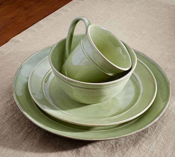 Best 25 Green Dinnerware Ideas On Pinterest Crockery Set Cambria Dinnerware Mint Pottery Barn Special 25 50 97