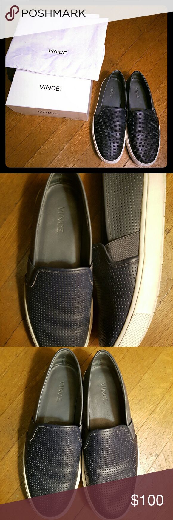 Vince Blair slip on sneaker. Vince, Blair 5 perforated leather slip on