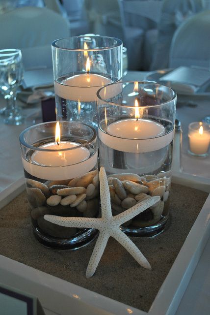 Best 25+ Beach themed weddings ideas on Pinterest | Beach table centerpieces Beach wedding decorations and Beach table decorations