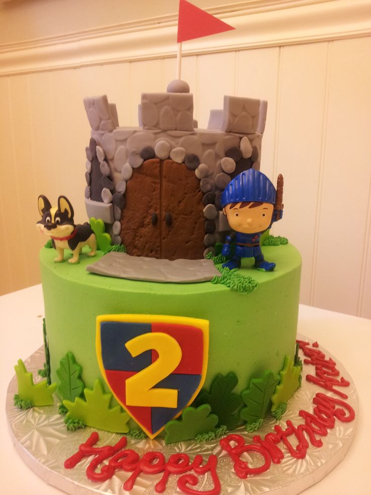 Mike The Knight Birthday Cake Mike The Knight Birthday Cake