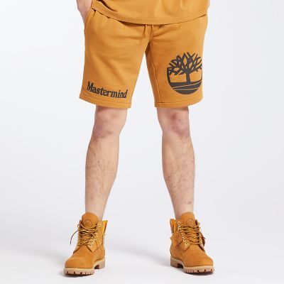 Men's Timberland X mastermind Logo Sweat Short Wheat | Timberland ... Men's Timberland X mastermind Logo Sweat Short Wheat | Timberland ...