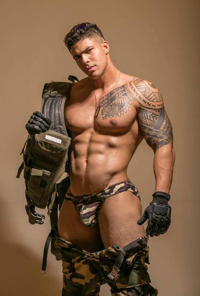 Military men gay