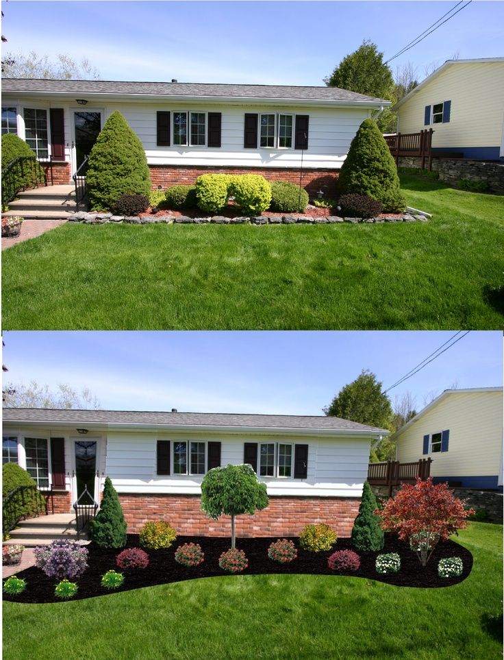 new foundation plantings wide curved bed extends past the corner of the house fresh gardening ideas - Garden Ideas Front House new foundation plantings wide curved bed extends past the corner of the house fresh gardening ideas - Garden Ideas Front House