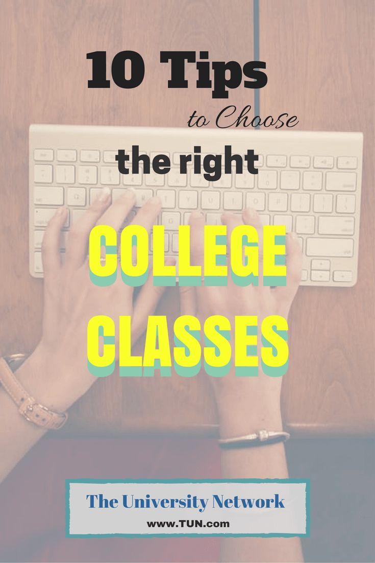 choosing the right college