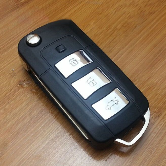 Top Quality 3 Buttons Modified Flip Folding Remote Key Shell Fob Cover