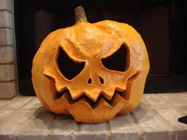 diy halloween diy halloween paper mache jack o lantern