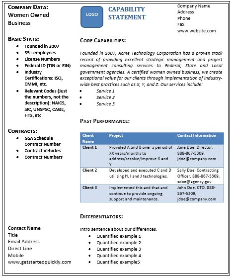 8 best Capabilities STA images on Pinterest Sample resume - business statement template 8 best Capabilities STA images on Pinterest Sample resume - business statement template