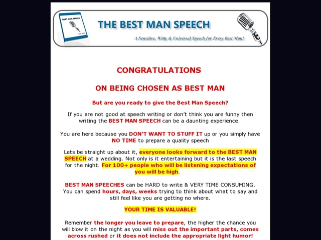 Best Man Speech Wedding Template Best Man Speech Best Man Speech Template Best Wedding Speeches