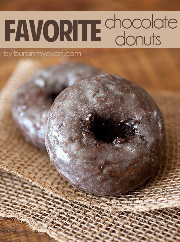 Chocolate Donuts with Glaze Recipe Chocolate donuts Chocolate Donuts with Glaze Recipe Chocolate donuts