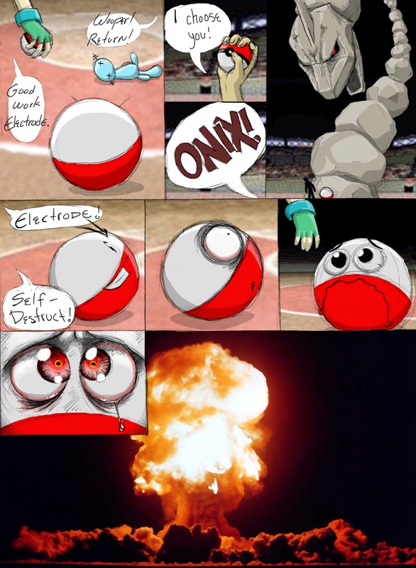 Pokemon Electrode In A Realistic Scenario Pokemon Electrode In A Realistic Scenario
