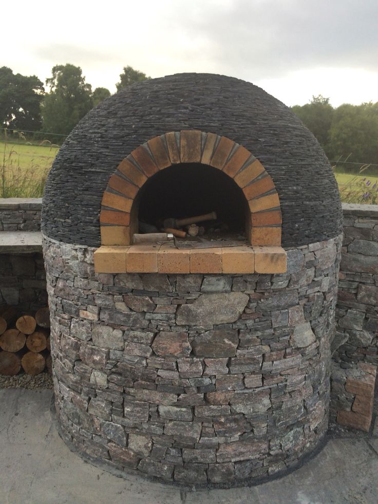 Pizza Oven In My Back Garden Achilty Stone Highland Scotland Outdoor Fireplace Pizza Oven Outdoor, Outdoor Kitchen Bread Oven