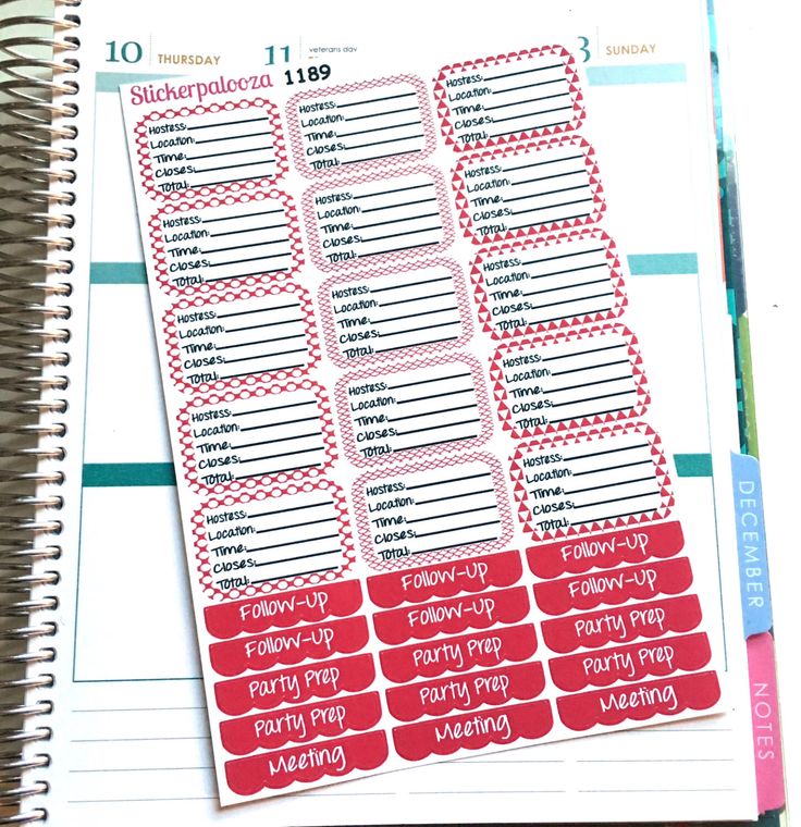Mail order party planning business